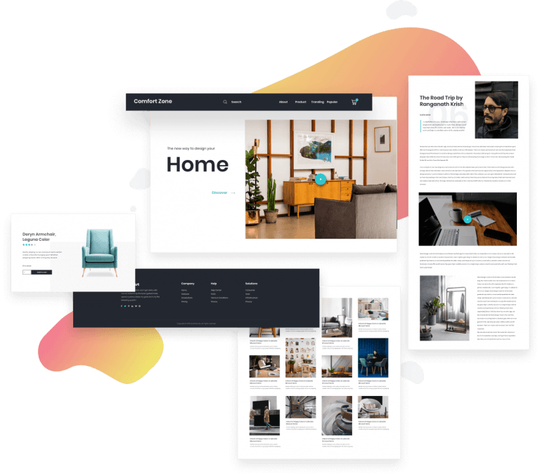 Homepage Theme Builder