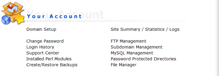 DirectAdmin phpmyadmin