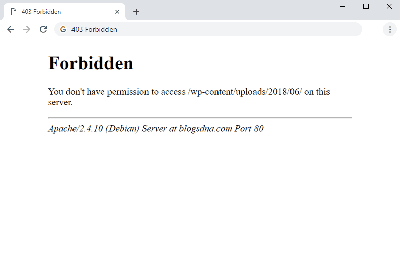 403-forbidden-خطای 403 Forbidden