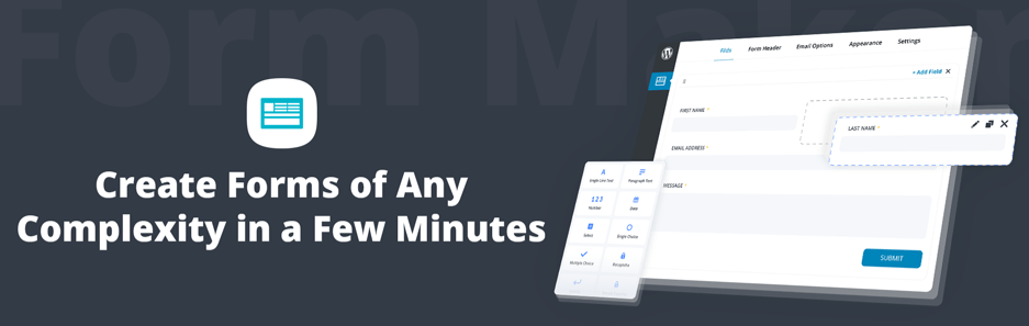 Form-Maker-by-10Web-بهترین افزونه های فرم ساز در وردپرس