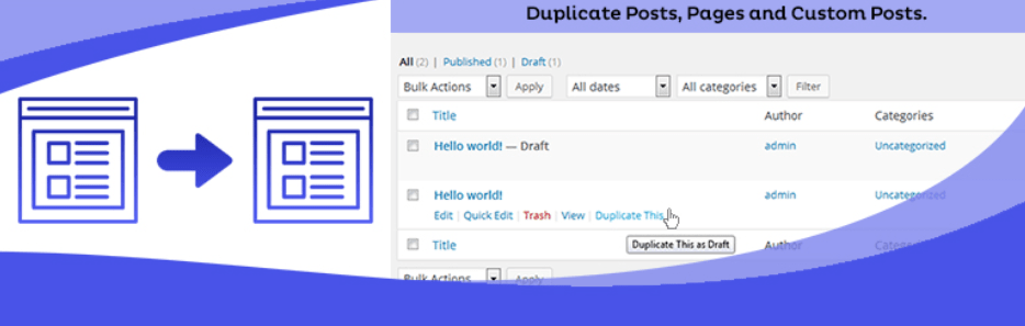 Duplicate Page